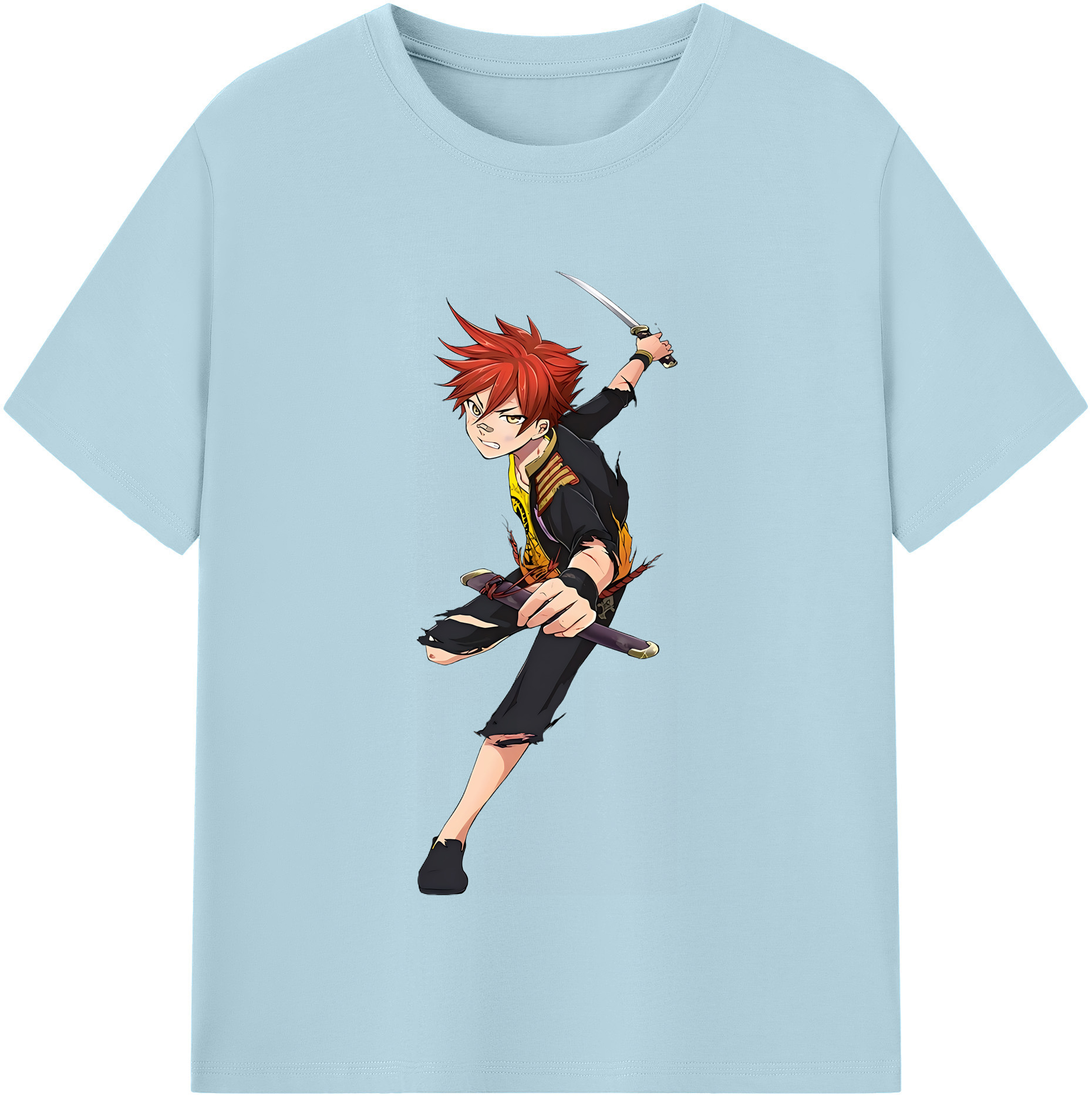 （画像用） 刀剣乱舞 Touken Ranbu 綿100％半袖Tシャツ（フロントプリント）